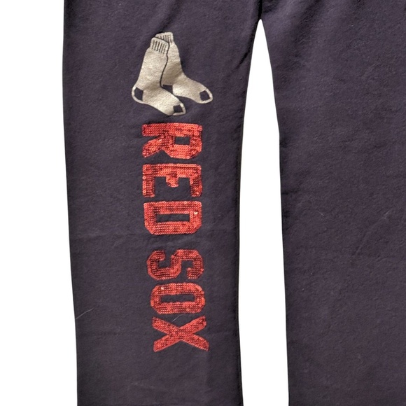 Victoria's Secret Pink MLB Collection Sweatpants Boston Red Socks - Picture 4 of 6